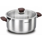 Korkmaz Kochtopf aus Edelstahl Tencere Kappa 8 l 28x14cm A16891