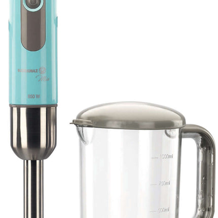 Korkmaz Mia Duo Blender Set Blau – 850W Edelstah mit 1000ml Messbecher  kaufen bei Linkreich – Jetzt entdecken!