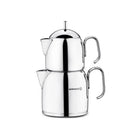 Korkmaz Pera Teekessel-Set – Edelstahl, 0,65 l & 1,2 l, SOLAR BASE