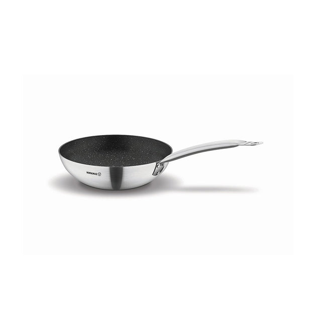 Korkmaz Proline Gastro Pfanne – Edelstahl mit Antihaft (20–40 cm) (Pfanne / Gastro - Pfanne) kaufen bei Linkreich – Jetzt entdecken!