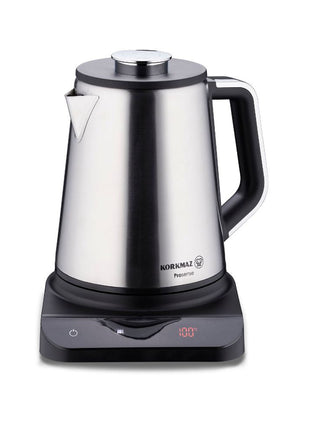 Korkmaz Prosense Teemaschine Hybrid – Edelstahl & Glas | 0,8 L / 1,7 L - Linkreich