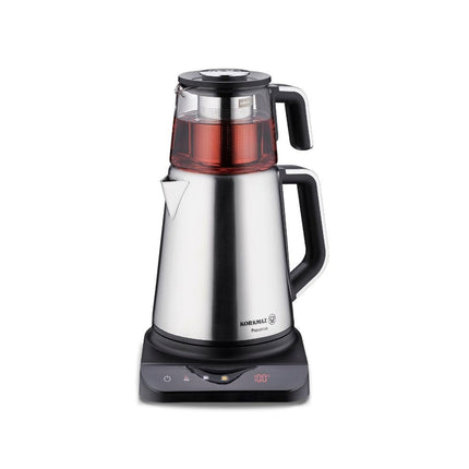 Korkmaz Prosense Teemaschine Hybrid – Edelstahl & Glas | 0,8 L / 1,7 L - Linkreich