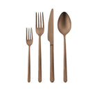 Korkmaz Riva 24 Teile Besteck Set Rosagold A2468