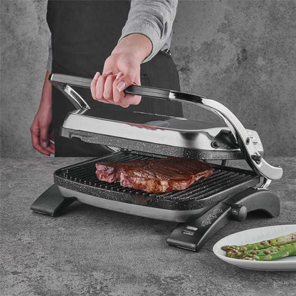 Korkmaz Toaster Sandwichmaker Tostkolik Silber InoxA32805