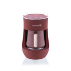 Korkmaz Türkische Kaffeemaschine Rosegold – 700W, 3 Tassen & Milchaufschäumer