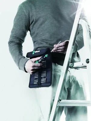 Kraftform Kompakt 60 – 17-teiliges Bits-Set mit Rapidaptor Handhalter - Linkreich
