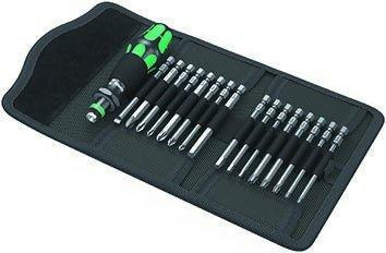 Kraftform Kompakt 60 – 17-teiliges Bits-Set mit Rapidaptor Handhalter - Linkreich