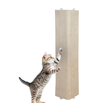 Kratzbrett Kratzmatte für Wand 80x28 cm Eckkratzbrett Kratzbaum Katzen Katze Sisal (Katzenkratzbrett) kaufen bei Linkreich – Jetzt entdecken!