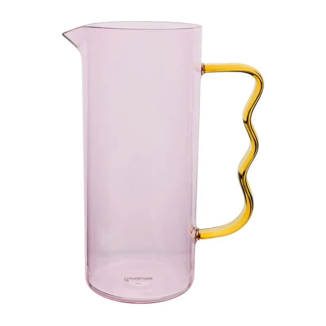 SEO. Krug RAINBOW aus Borosilikatglas – 1,3L | Hitzebeständig & vielseitig | Tranquillo - Linkreich