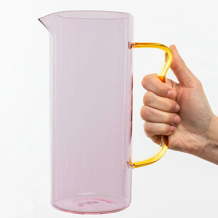 SEO. Krug RAINBOW aus Borosilikatglas – 1,3L | Hitzebeständig & vielseitig | Tranquillo - Linkreich