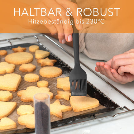 Küchenhelfer aus Silikon & Edelstahl Kochutensilien Schwarz - 5er Set (Küchenhelfer & - utensilien) kaufen bei Linkreich – Jetzt entdecken!