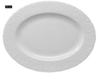 Kütahya Bone Amore Basak 28cm Oval Plate White