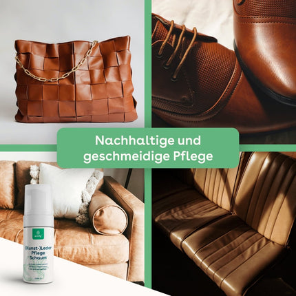SEO. (Kunst - )Leder Pflegeschaum - 250ml Linkreich