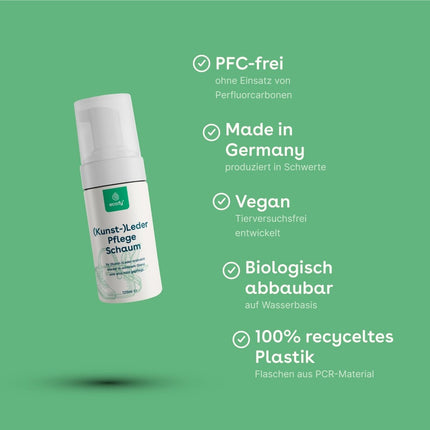 SEO. (Kunst - )Leder Pflegeschaum - 250ml Linkreich