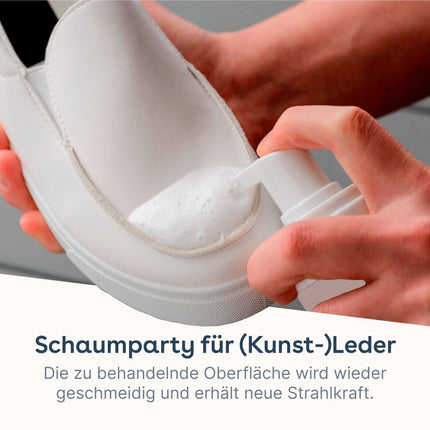 SEO. (Kunst - )Leder Pflegeschaum - 250ml Linkreich