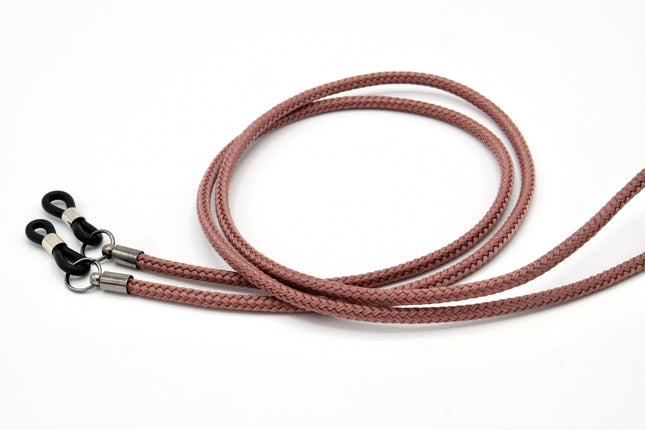 Brillenband 3mm Kupferrosa