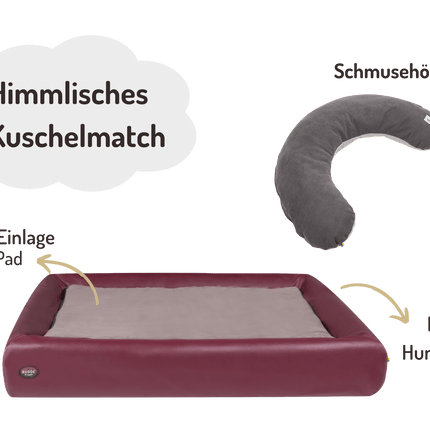 SEO. Kuschelbundle | KUDDE + Schmusehörnchen Alltid - brombeer Linkreich