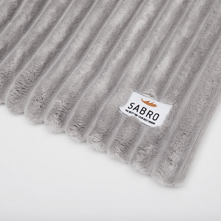 SEO. Kuscheldecke VÄRME Breitcord - pearl Linkreich