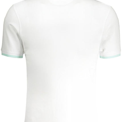 SEO. La Martina Herren - Poloshirt Mit Kurzen Ärmeln, Weiss - Orange Linkreich