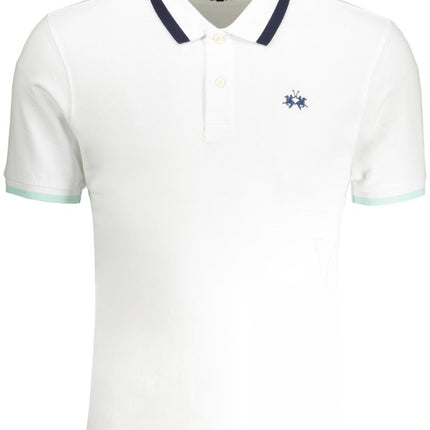 SEO. La Martina Herren - Poloshirt Mit Kurzen Ärmeln, Weiss - Weiß Linkreich