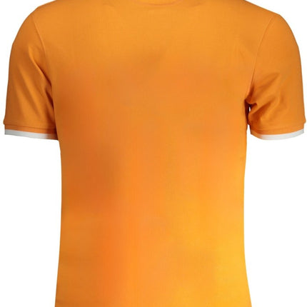 SEO. La Martina Herren - Poloshirt Mit Kurzen Ärmeln, Weiss - Orange Linkreich