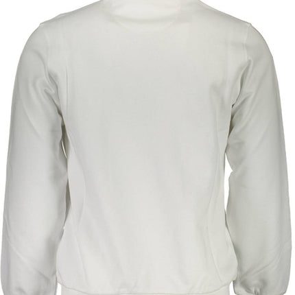 SEO. LA MARTINA Herren - Sweatshirt mit Reißverschluss – Italienische Qualität aus Baumwolle - Weiß Linkreich