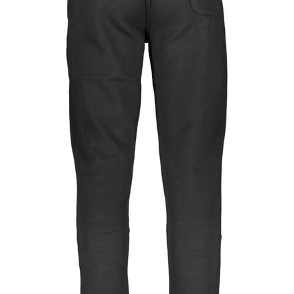 SEO. LA MARTINA Jogginghose Herren – Schwarze Sporthose Regular Fit aus Baumwolle - Schwarz Linkreich