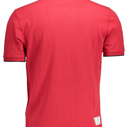 SEO. La Martina Poloshirt Herren – Kurzärmliges Polohemd in Rot mit Stickerei | soulluna.de - Rot Linkreich