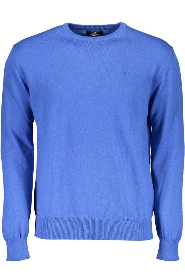 SEO. LA MARTINA Pullover Herren – Blauer Rundhals aus Italien | soulluna.de - Blau Linkreich