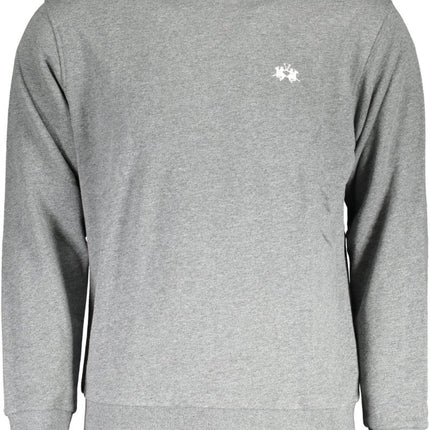 SEO. LA MARTINA Sweatshirt Herren – Blue ohne Reißverschluss mit Stickerei | soulluna - Grau Linkreich