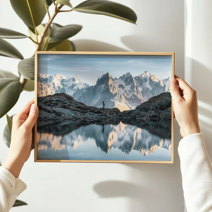 Lac Blanc Wall Art Print – Chamonix Landscape Photography