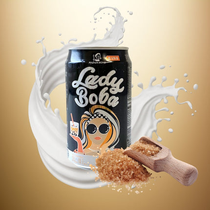 SEO. Lady Boba Bubble Tea Drink Brown Sugar 315ml - Linkreich