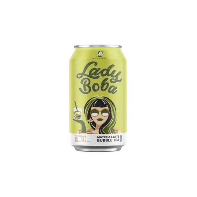SEO. Lady Boba Bubble Tea Drink Matcha Latte 315ml - Linkreich