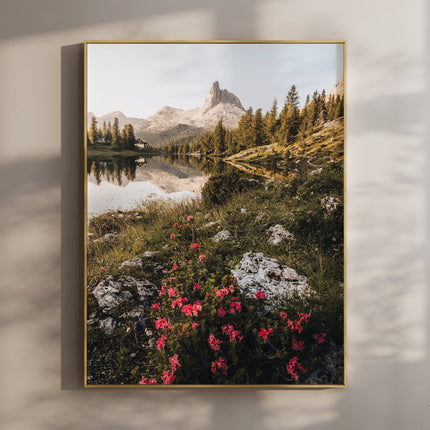 Lago di Federa Dolomites Wall Art – Landscape Photography Print