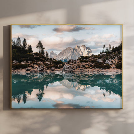 Lago di Sorapis Wall Art – Dolomites Photography Print
