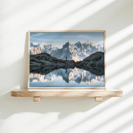 Lac Blanc Wall Art Print – Chamonix Landscape Photography