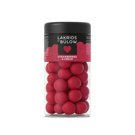 SEO. LAKRIDS BÜLOW - Love: Strawberry & Cream regular 270g - Linkreich