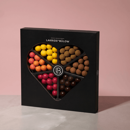 SEO. LAKRIDS BÜLOW - Selection Box Love Black 450g - Linkreich