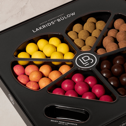 SEO. LAKRIDS BÜLOW - Selection Box Love Black 450g - Linkreich