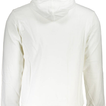 La Martina Sweatshirt Herren – Weißes Kapuzen-Sweatshirt mit Reißverschluss