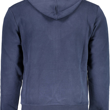 LA MARTINA Herren-Sweatshirt mit Kapuze & Reißverschluss – Blau | soulluna.de