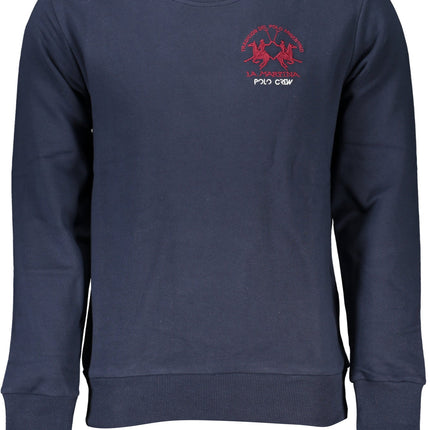 LA MARTINA Sweatshirt Herren mit Reißverschluss – Schwarzes Fleece für Herbst/Winter