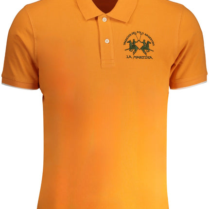 LA MARTINA Poloshirt Herren – Kurzärmliges Polo mit Stickerei | soulluna.de