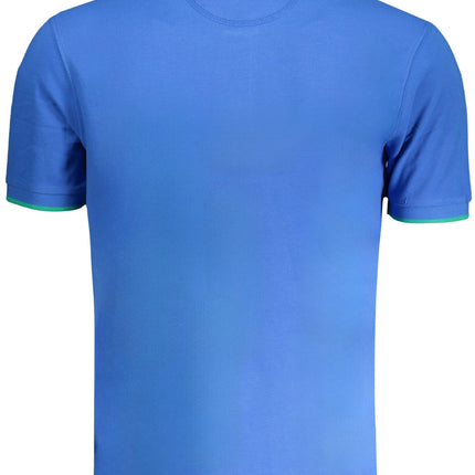 LA MARTINA Poloshirt Herren – Kurzarm in Blau mit Stickerei | soulluna.de