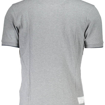 La Martina Poloshirt Herren – Kurzarm Polo Grau mit Logo-Stickerei | soulluna.de