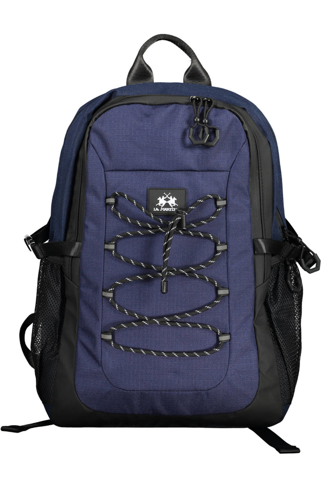 LA MARTINA Rucksack Herren Blau – Praktischer Alltagsbegleiter mit Laptopfach