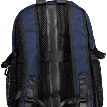 LA MARTINA Rucksack Herren Blau – Praktischer Alltagsbegleiter mit Laptopfach