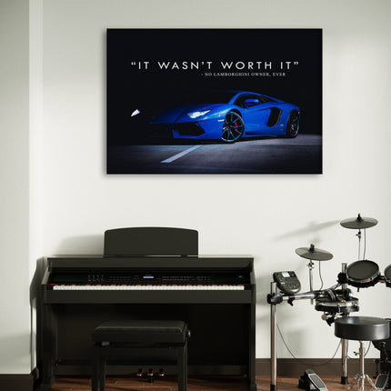 Lamborghini Owner - Leinwandbild Motivation (Canvas) kaufen bei Linkreich – Jetzt entdecken!