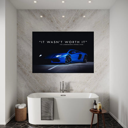 Lamborghini Owner - Leinwandbild Motivation (Canvas) kaufen bei Linkreich – Jetzt entdecken!