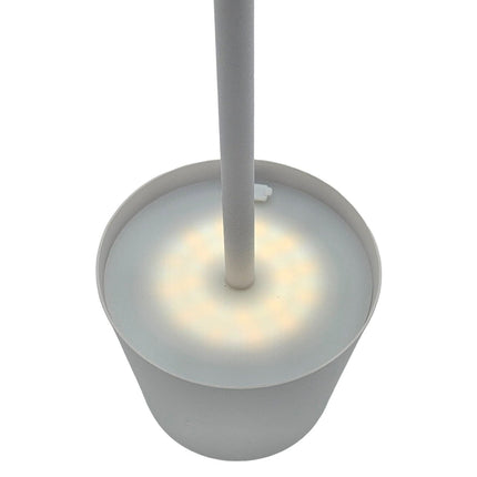 SEO. Lampe LED ohne Kabel Touch Tischleuchte Tischlampe Leuchte kabellos dimmbar - Schwarz, Höhe 27 cm (Modell Sue) Linkreich